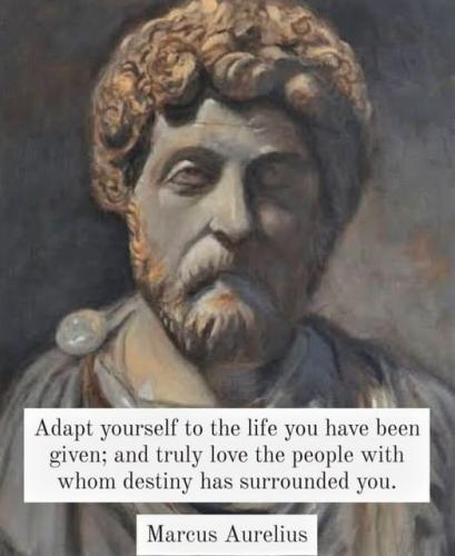 121722 - Adapt ur life - Marcus Aurelius