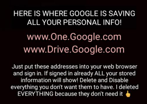 google info