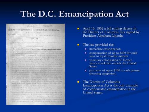 emancipation act