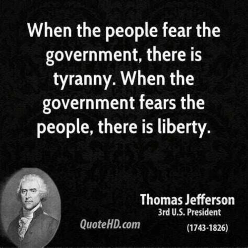 USA fear government