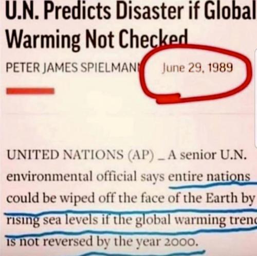 UN disaster 1989
