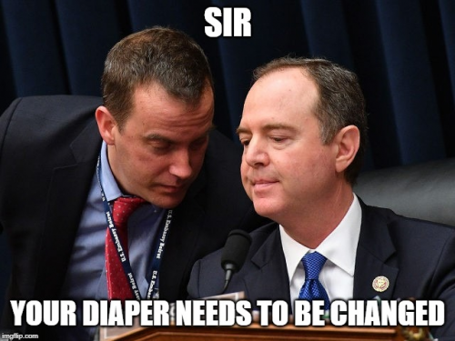change Schiff's diaper
