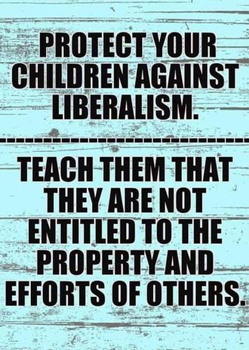 Liberals - Not entitled