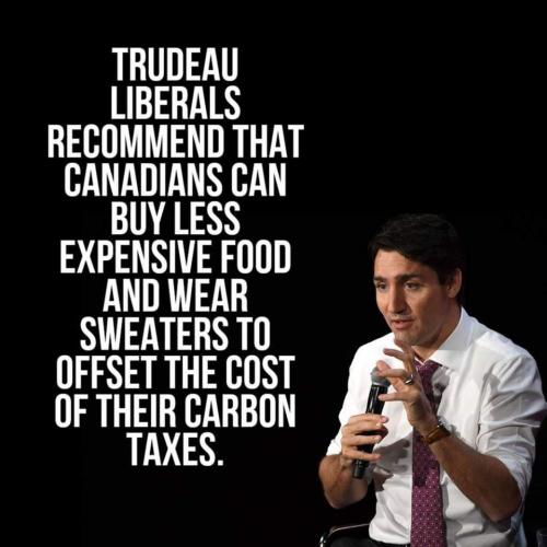 Carbon tax 21 - Justin Trudeau