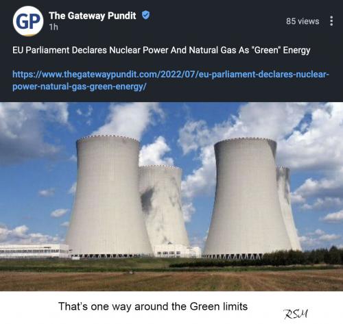 Laugh at Green limits