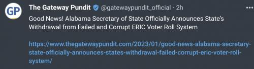 AL dumps ERIC