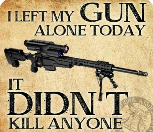 I LEFT MY GUN TODAY  TS