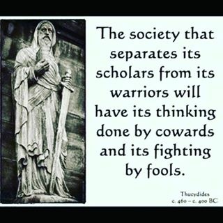 Thucydides - Separate Warriors from Scholars