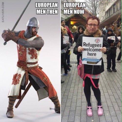 Europe 1 - Then and ugly now