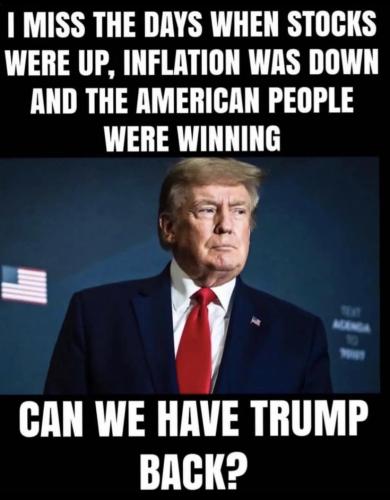 RO Trump back