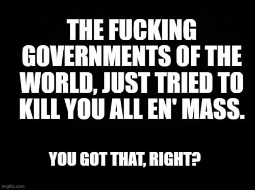 The fucking governments