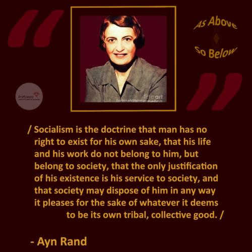 ayn rand socialism