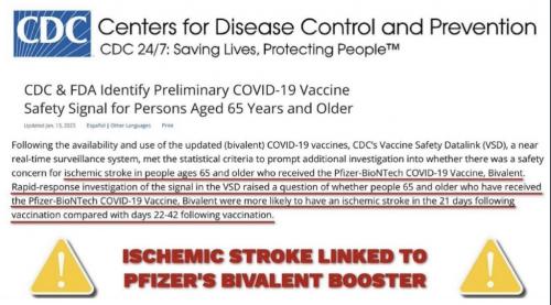 cdc strokes & Pfizer