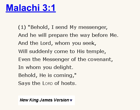 Malachi 3:1