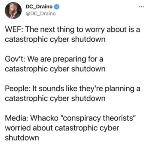 M cyber shutdown