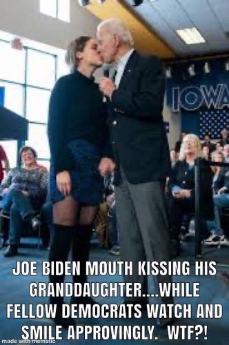 slow joe making out with his granddaughter