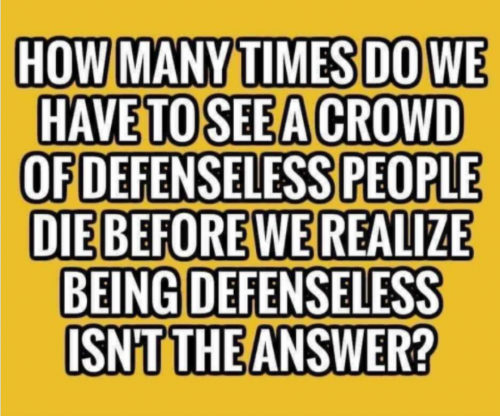 M defenseless