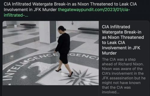 CIA Nixon waterG