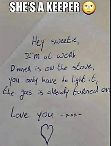 dinner on stove