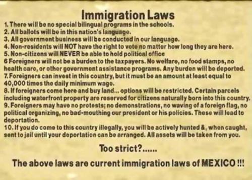 USA Immigration laws