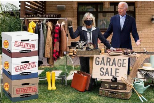 Biden garage sale