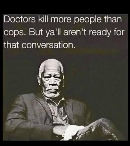 Doctors kill more people