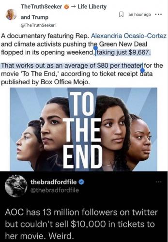 AOC to the end flops