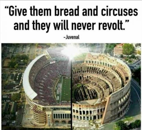 Juvenal Quote - 'Bread and Circuses'