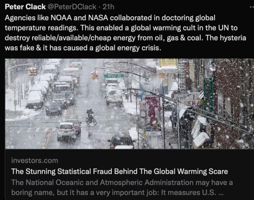 NOAA & NASA temps