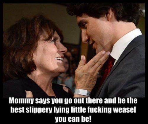 justin trudeau 137 - with margaret kemper change back to trudeau for convenience and money
