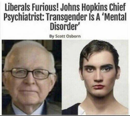 trans is mental disorder