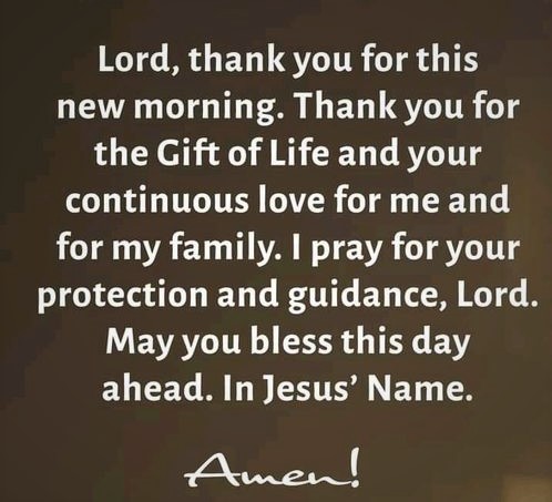 013023 - Bless day ahead
