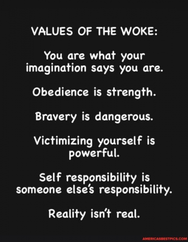 M Values of Woke