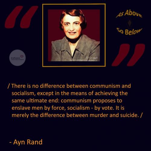 ayn rand communism