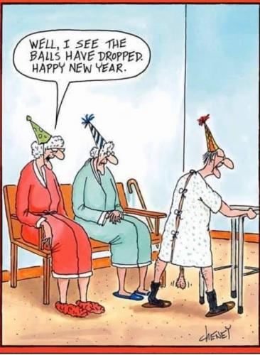 Happy New Year - The balls have dropped