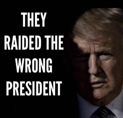 Raided Wrong President