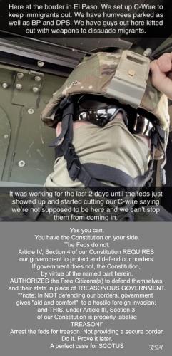 Border troops vs FED