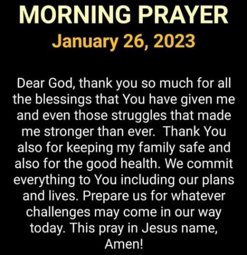 012623 - Prepare us