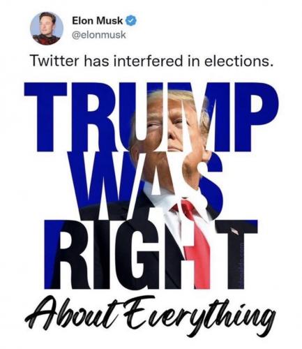 M Trump was right