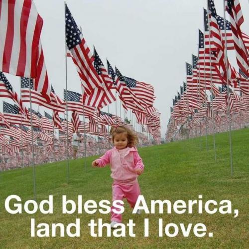USA God Bless America