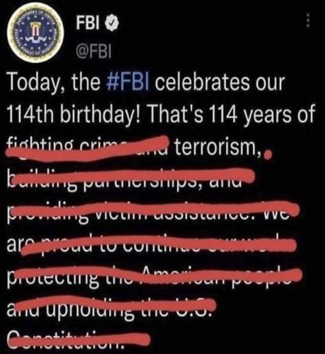 USA FBI 100 yrs