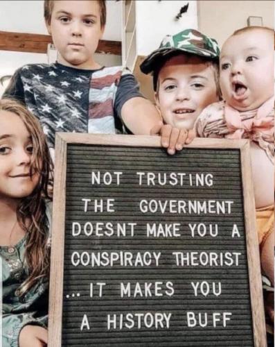 Conspiracy Theory -- History Buff, not Idiot