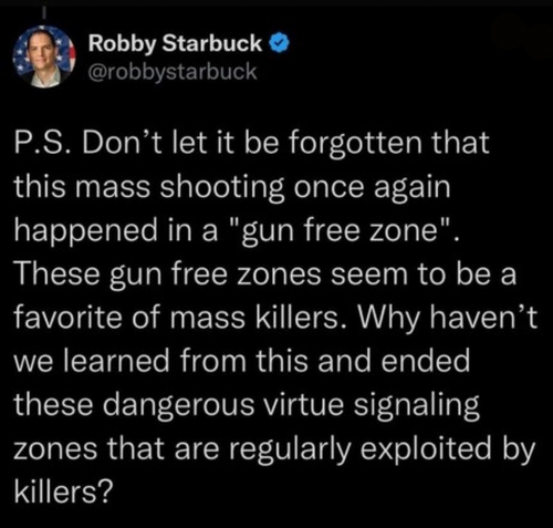 M gun free zones