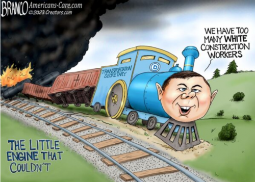 Pete Buttigieg - The little train of nothing...well murdering Ohio citizens February 13, 2023 - something  is wrong