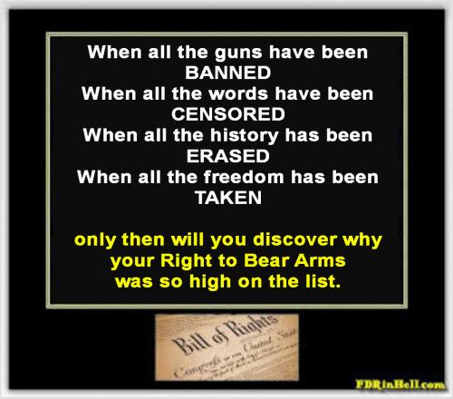 Right to bear arms