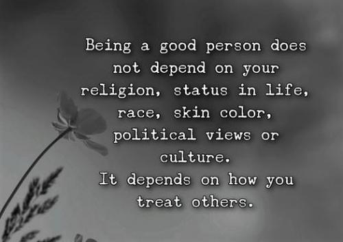020523 - Be a good person