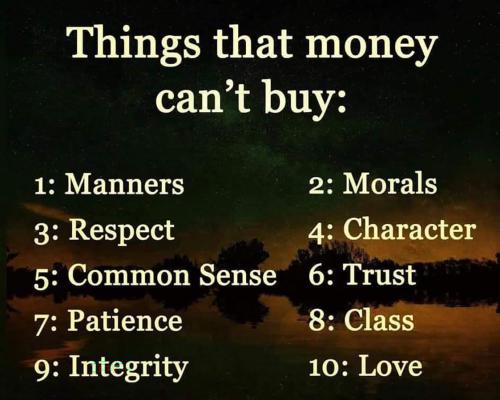 M money can't buy
