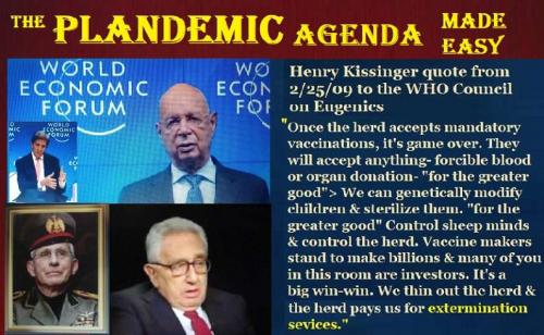 COVID, WHO, WEF -- PlanDemic Agenda