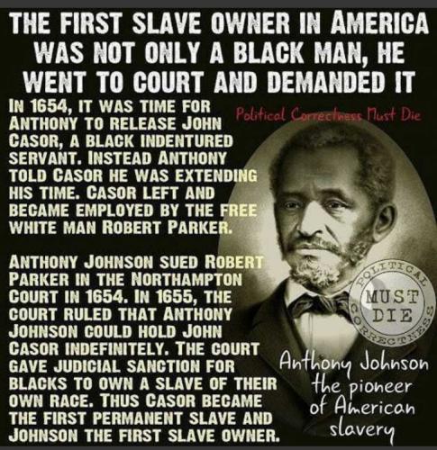 first slave owner