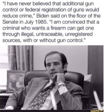 Biden, Gun -- No Gun Control (1985)